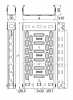 Korytko kablowe perforowane 150x60mm 1,0mm KFJ150H60/3 162723 /3m/